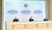 Leaders of Azerbaijan, Turkmenistan, and Uzbekistan make statement following high-level meeting
