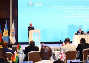 President Ilham Aliyev addresses participants of ICDO General Assembly session