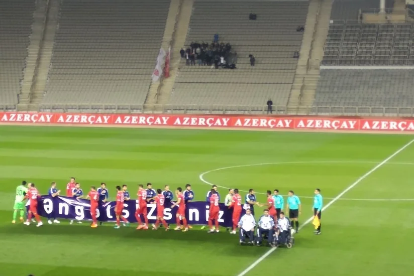 Qarabağ və Keşlə komandaları meydana fiziki məhdudiyyətli şəxslərlə çıxıblar