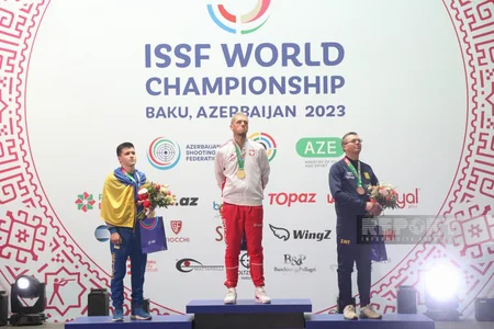 Bakıda keçirilən dünya çempionatının son medalçıları mükafatlandırılıb