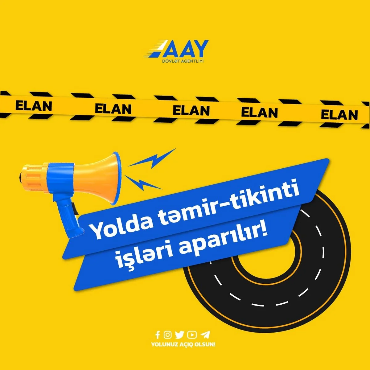 Hacıqabuldakı avtomobil körpüsündə hərəkət qismən məhdudlaşdırılacaq