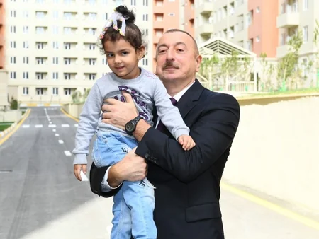 President Ilham Aliyev inaugurated Gobu Park-2 residential complex for IDPs in Garadagh district