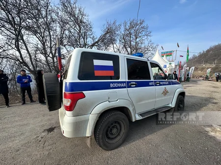 Bu gün Xankəndi-Laçın yolunda sülhməramlıların 56 avtomobili maneəsiz keçib - YENİLƏNİB-9