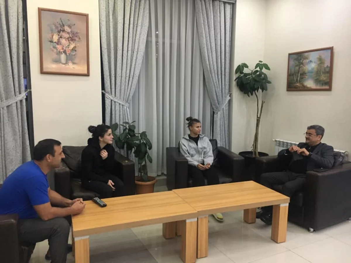 Cüdo Federasiyasının vitse-prezidenti idmançılarla görüşdü