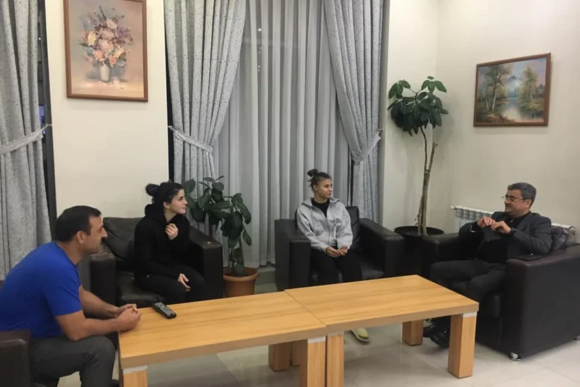 Cüdo Federasiyasının vitse-prezidenti idmançılarla görüşdü