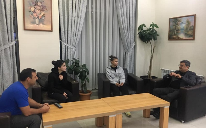 Cüdo Federasiyasının vitse-prezidenti idmançılarla görüşdü