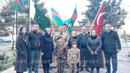 Xüsusi Təyinatlı Qüvvələrin şəhid zabitinin adına xatirə bulağının açılışı olub