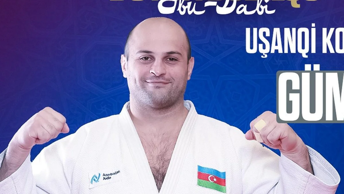 Azərbaycan cüdoçusu Əbu-Dabidə gümüş medal qazanıb