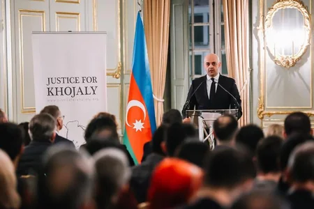 Strasburqda Xocalı soyqırımı qurbanlarının xatirəsi yad edilib