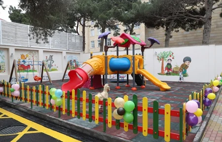 First Vice-President Mehriban Aliyeva attended opening of newly-built kindergarten No 6 in Khatai