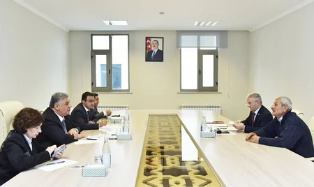 Nazir Azad Rəhimov Biləsuvarda vətəndaşları qəbul edib