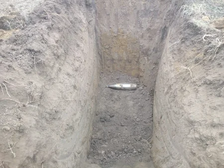 В прифронтовой зоне обнаружено 126 неразорвавшихся боеприпасов 