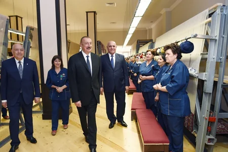“Azərxalça” ASC-nin İsmayıllı filialı istifadəyə verilib