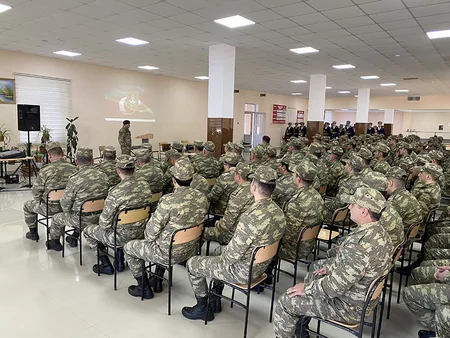 Azərbaycanda ehtiyatda olan hərbçilərin təlim toplanışı başlayıb