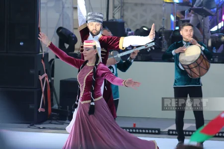 Gəncədə Heydər Əliyevin 100 illik yubileyinə həsr olunmuş konsert keçirilib