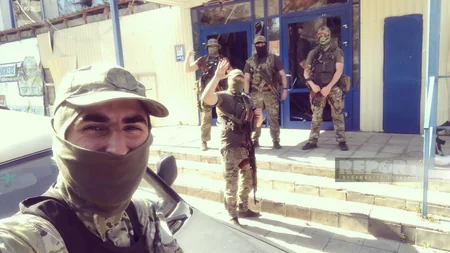 Ukraynanın azərbaycanlı polis döyüşçüsü - FOTOREPORTAJ