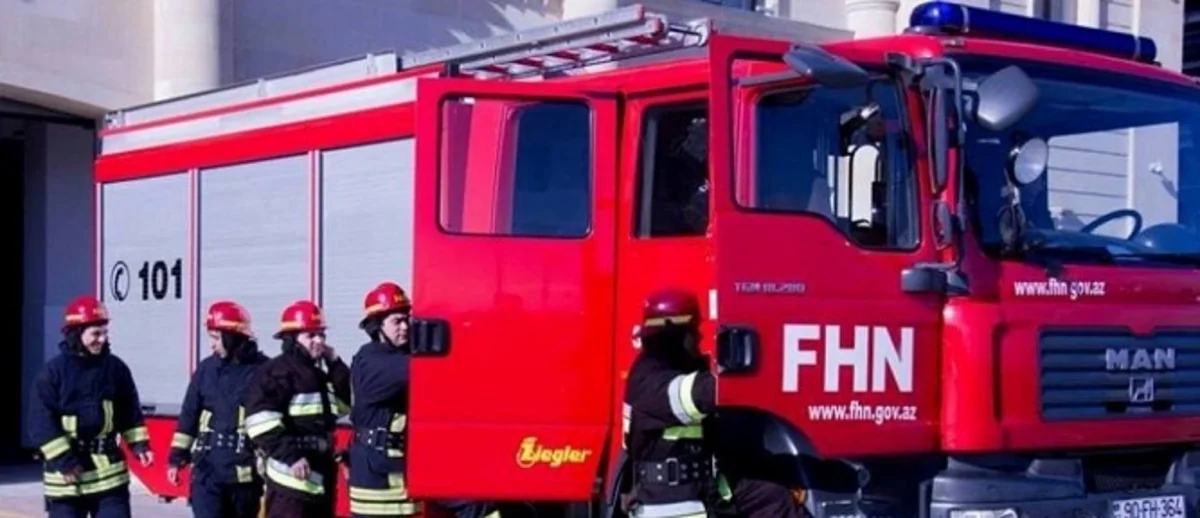 Gəncədə mənzildə yanğın baş verib, 55 yaşlı şəxs yanaraq ölüb