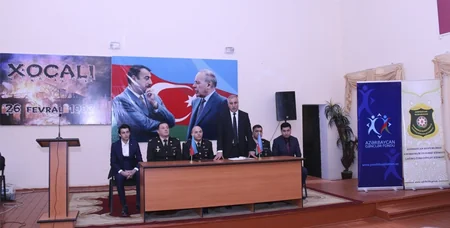 Xocalının müdafiəsi zamanı şücaət göstərmiş veteranlarla gənclərin görüşü olub