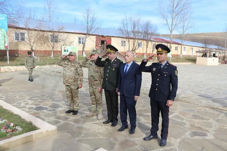 Hərbi Prokurorluq Ulu Öndərin 100 illiyi ilə bağlı Gədəbəydə tədbir keçirib