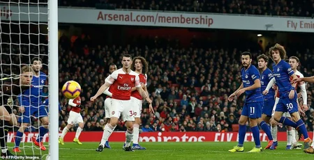 London derbisində Arsenal Çelsini məğlub edib
