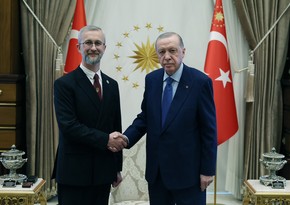 Президент Турции принял нового посла Украины