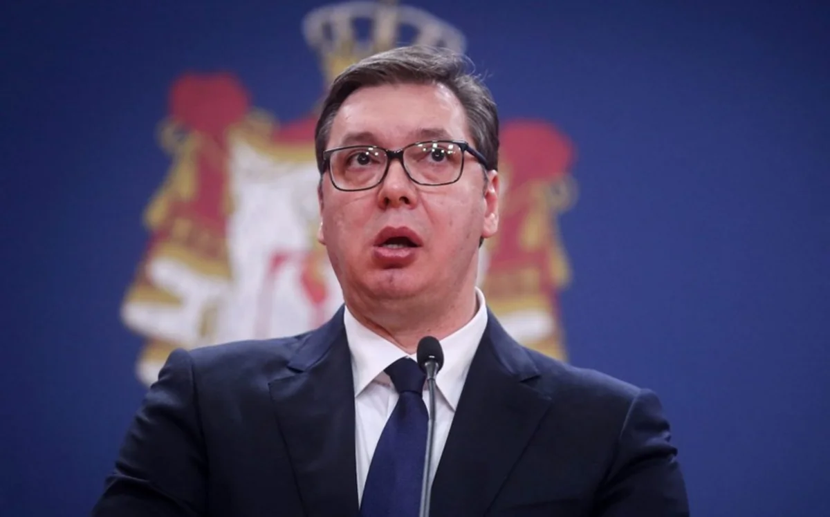 Aleksandar Vuçiç Serbiya ilə Azərbaycan arasında dostluq münasibətlərinin qurulduğunu deyib