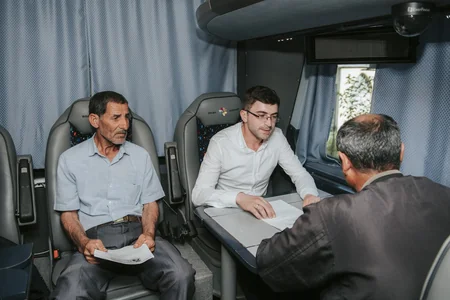 İmişlidə elektron kənd təsərrüfatı informasiya sisteminin tətbiqinə dair səyyar xidmət təşkil edilib