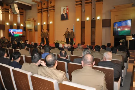 FHN-in Akademiyasında “Heydər Əliyev İli”nə həsr edilmiş tədbir keçirilib
