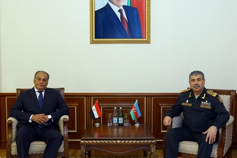 Azərbaycanla Misir hərbi əməkdaşlığı müzakirə etdi