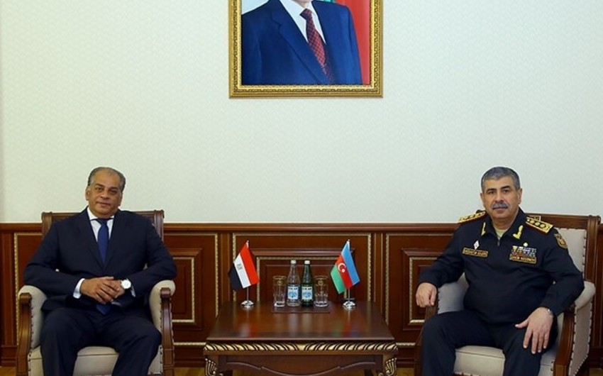 Azərbaycanla Misir hərbi əməkdaşlığı müzakirə etdi