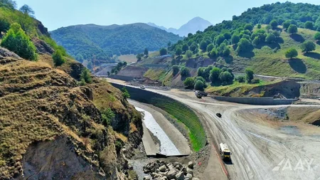 Toğanalı-Kəlbəcər-İstisu yolunun və Murovdağ tunelinin inşası davam etdirilir