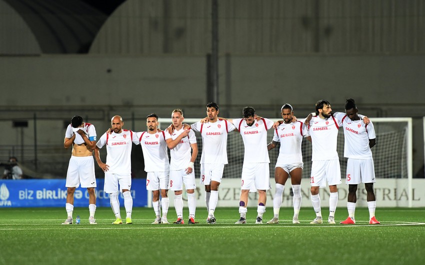 Keşlə futbolçusu ilə vidalaşdı