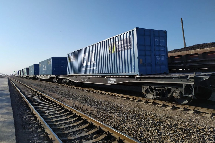 China sends new freight train to Azerbaijan