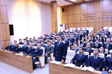 Baş Prokurorluqda əməliyyat müşavirəsi keçirilib, Kamran Əliyev tapşırıqlar verib