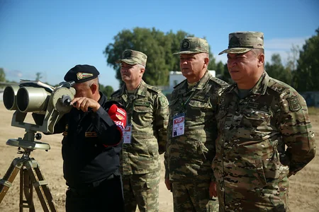 MN: Tankçılarımız “Tank biatlonu” müsabiqəsinə hazırlıqlarını davam etdirir