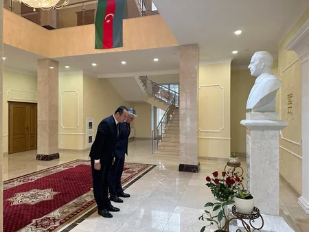 Ali Məhkəmənin sədr müavini Belarusda olub