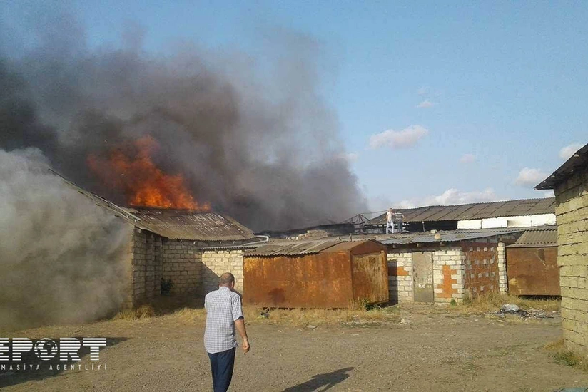 Cəlilabaddakı İran bazarıında baş vermiş yanğın söndürülüb - FOTO - YENİLƏNİB-2