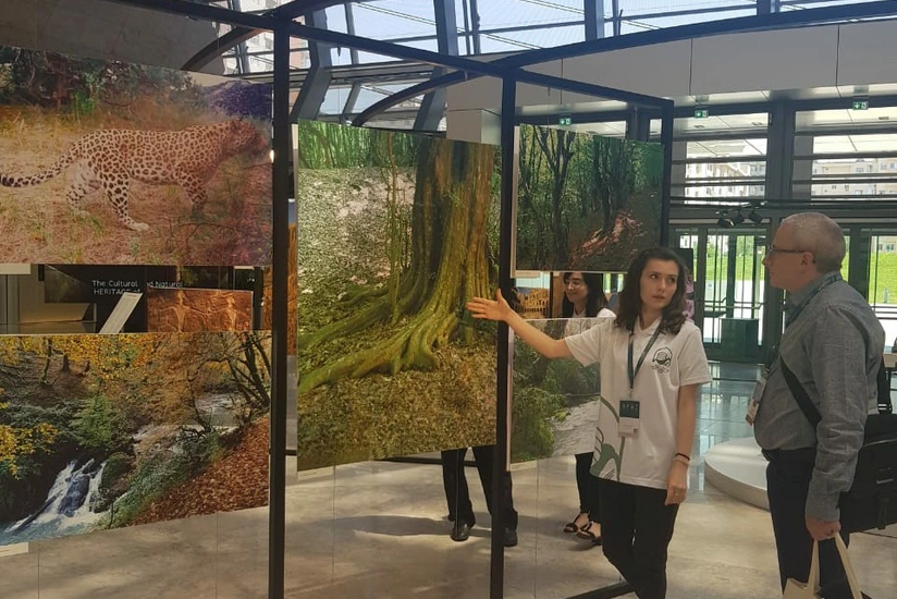 UNESKO-nun tədbirində Azərbaycanın milli parkları və palçıq vulkanlarına həsr olunmuş guşə nümayiş etdirilir