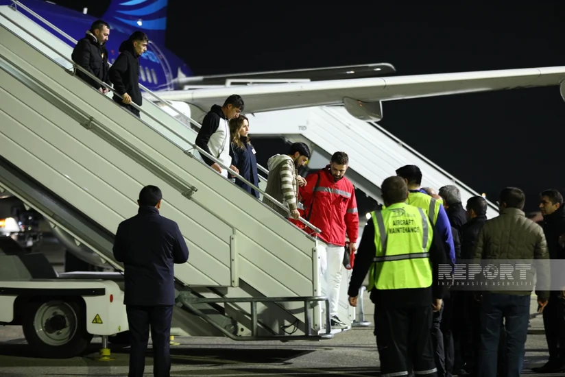 Bodies of four people who died in AZAL plane crash and seven injured survivors brought to Baku