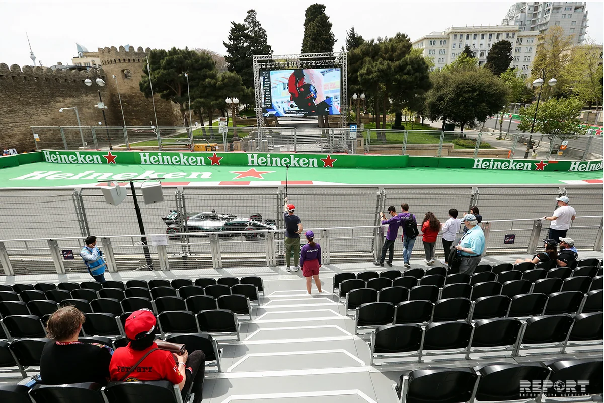 “Formula 1” üzrə Azərbaycan Qran Prisində sərbəst yürüşlərə start verilib