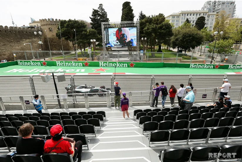 “Formula 1” üzrə Azərbaycan Qran Prisində sərbəst yürüşlərə start verilib