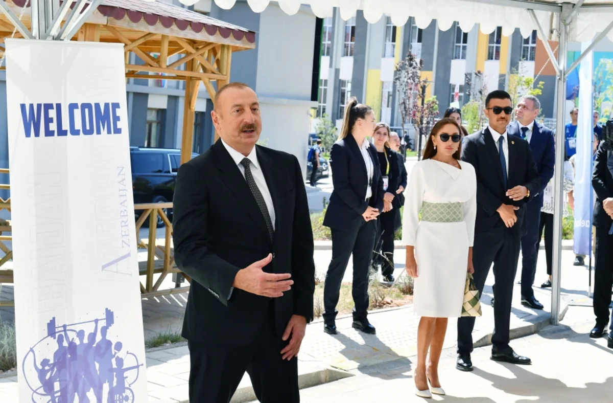 Ilham Aliyev: I am sure, as always, sports flag of Azerbaijan will be on top