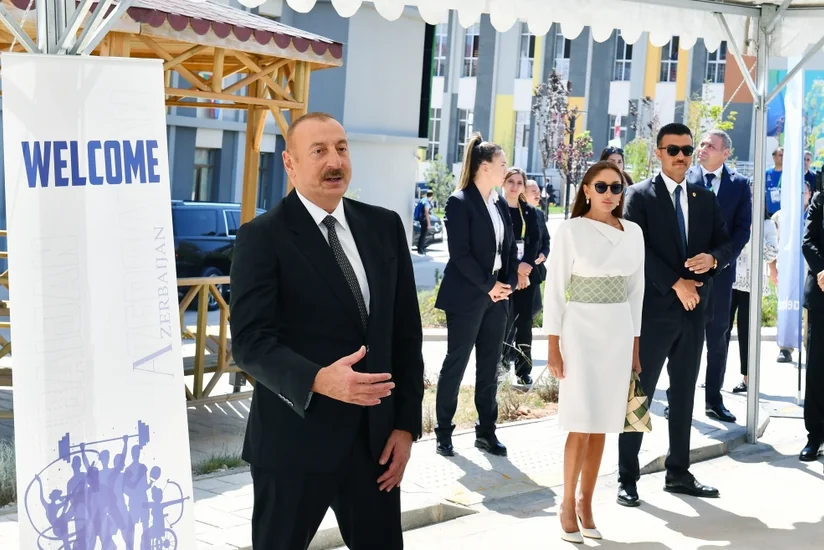 Ilham Aliyev: I am sure, as always, sports flag of Azerbaijan will be on top
