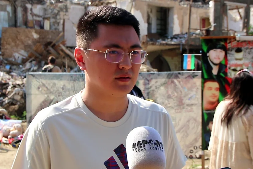 Блогер из Казахстана о Гяндже: Я потрясен увиденным