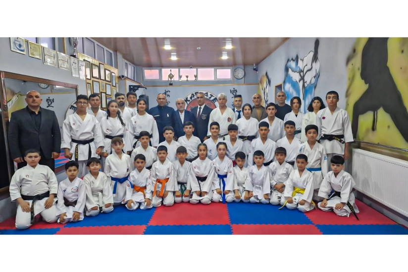 Naxçıvan karateçiləri üçün seminar keçirilib, imtahan götürülüb