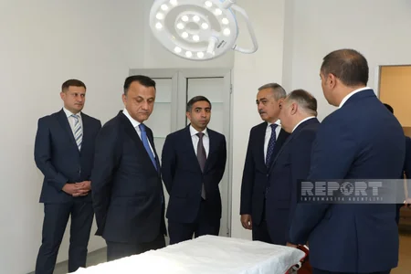 Nizami Tibb Mərkəzində Cərrahiyyə şöbəsi vətəndaşların istifadəsinə verilib