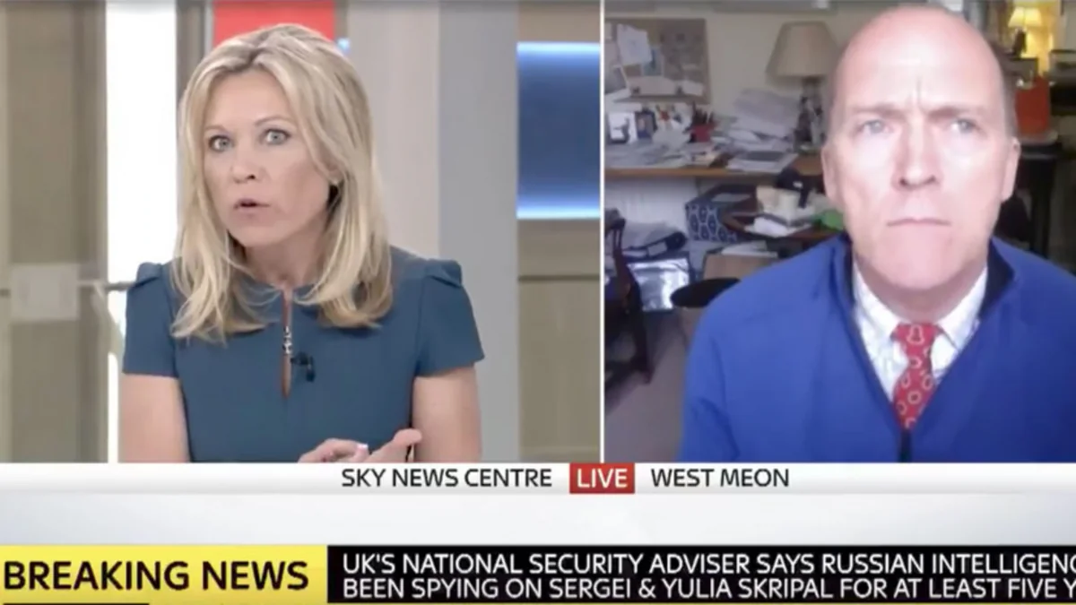 Sky News Suriyadakı kimyəvi hücumun mənasız olduğunu deyən ekspertlə canlı yayımı kəsib - VİDEO
