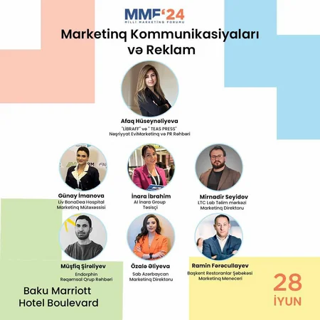 MMF2024-ün ilk gününün spikerləri bəlli oldu!