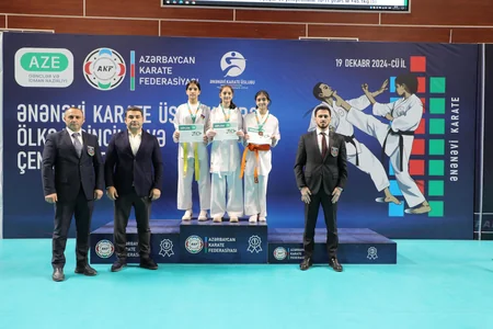 Karate üslubu üzrə ölkə birinciliyi və çempionatına yekun vurulub