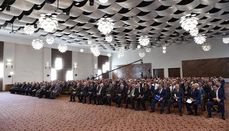 President chairs republican conference on development of sericulture, tobacco and hazelnut production in Gakh - UPDATED
